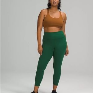 Lululemon Wunder Train 25 Size 8 Everglade Green